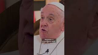 Pope Francis encourages Ukraine to negotiate with Russia | DW News