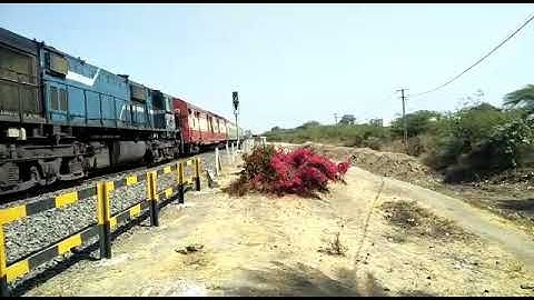 Rajkot Duronto express with Vatva wdm3d 11244
