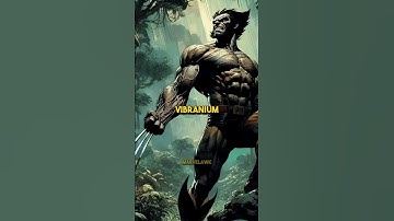 Wolverine got Vibranium instead of Adamantium.