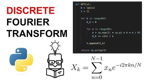 Discrete Fourier Transform (DFT and IDFT) Explained in Python