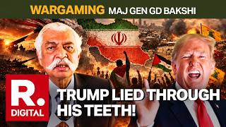 'Air Power Failed, Blockade Will Fail!': Maj. Gen. GD Bakshi's Explosive Inside Warning On Iran War