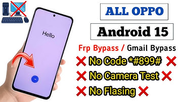 All Oppo Android 15 FRP Bypass 2026 Without PC | *#899# Quick Share Not Work | ✅