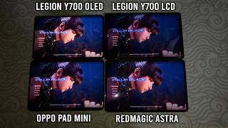 Which Small Tablet Has The Best Screen? Legion Y700 Oled Vs Lcd Vs Astra Vs Oppo Pad Mini