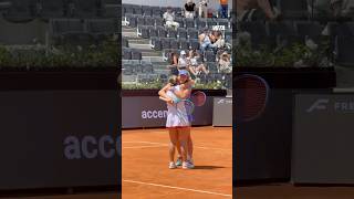 2026 Rome Doubles Champions 🏆 #WTA #IBI26 #tennis #Rome