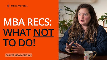 4 MBA Recommendation Mistakes That Will DESTROY Your Application