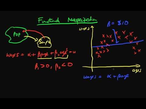 Functional misspecification 1