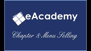 eAcademy | Chapter 8: Menu Selling