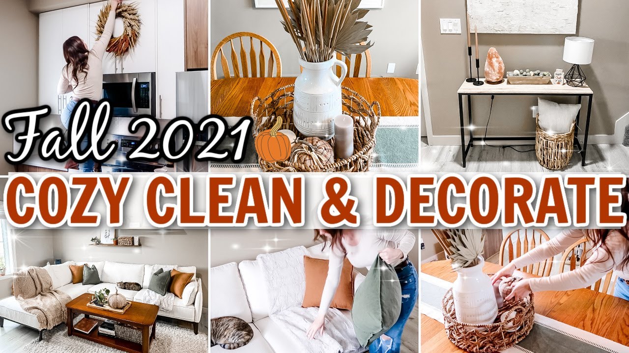 *NEW* FALL 2021 CLEAN AND DECORATE WITH ME / FALL DECOR IDEAS / FALL ...