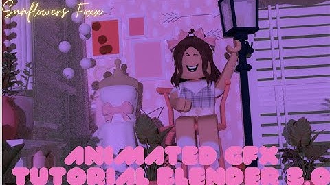 Animated Gfx tutorial using blender 3.0!