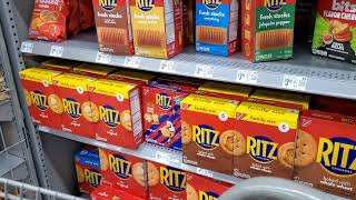 WOW! ASMR! "BEST OF CRUNCHY CRACKERS AISLE AT WALMART! #asmr #amazing #snacks #shopping #viral