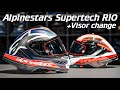 Alpinestars Supertech R10 | Unboxing | Visor Change