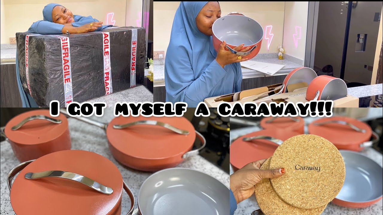 CARAWAY COOKWARE UNBOXING! A TREAT TO MYSELF 🥰🎉 