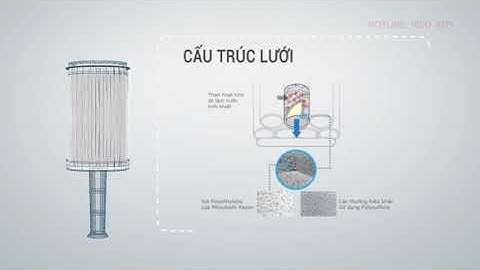 Công nghệ lọc sợi rỗng trong máy lọc nước Mitsubishi Cleansui