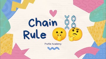 Class 12th Unit. 3 Exercise 3.4 Question 01 & 02 | Differentiation / Derivatives  By Profile Academy