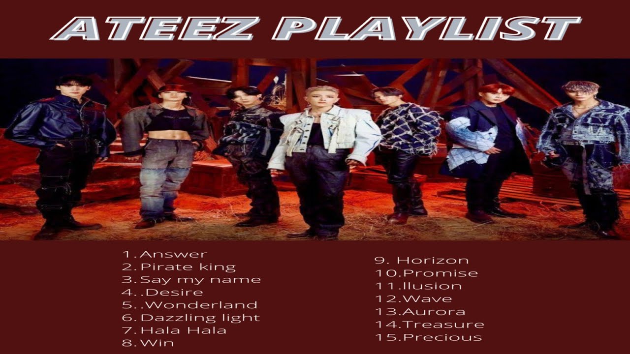 ATEEZ (에이티즈) Chill playlist