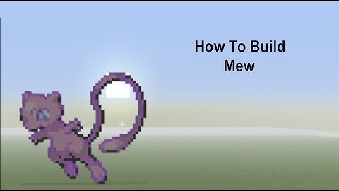 Minecraft Tutorial - Mew (Pokemon)