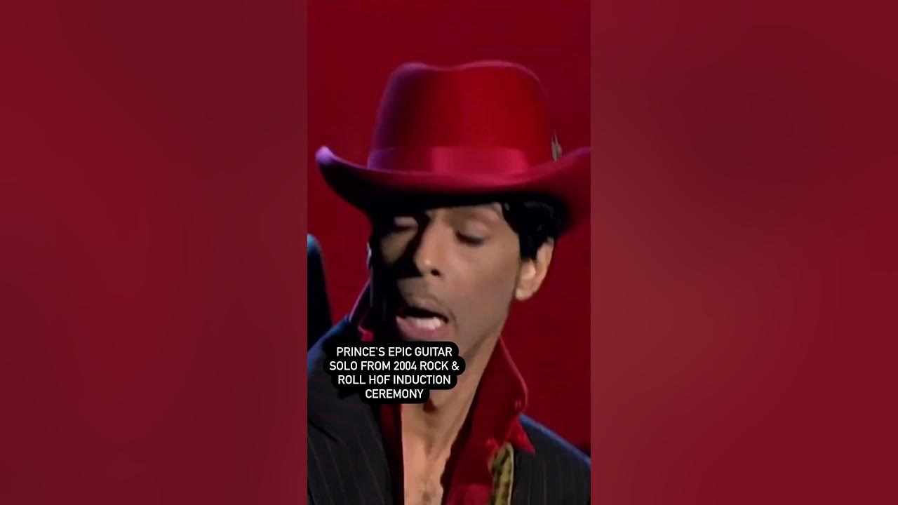 Throwback to Prince's guitar solo at the 2004 Rock & Roll Hall Of Fame | SPIN