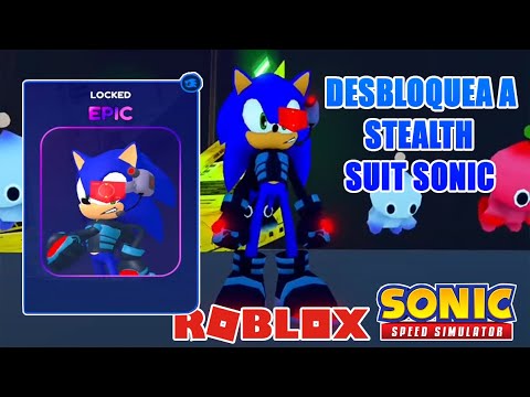 COMO DESBLOQUEAR A STEALTH SUIT SONIC GRATIS EN SONIC SPEED SIMULATOR! Roblox