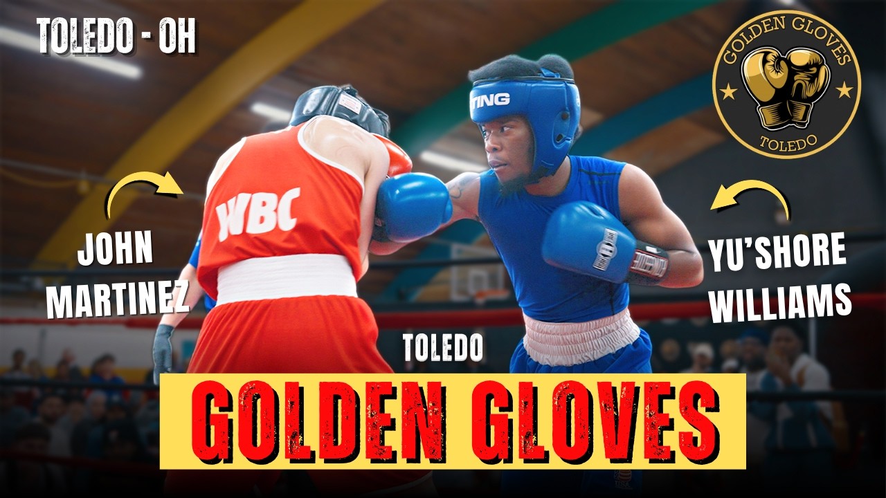 TOLEDO GOLDEN GLOVES 2026! Amateur Boxers Go To War For THE BELT (Finals)