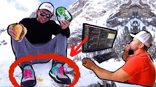 Options Trading 1 HOUR for Hiking Boots, Then Hiking