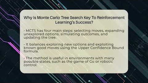 Why Is Monte Carlo Tree Search Key To Reinforcement Learning