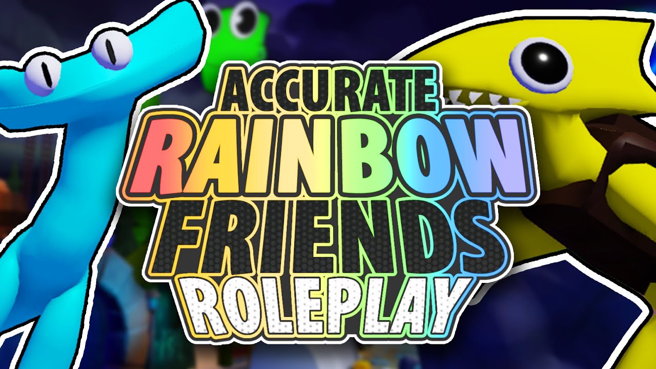 Rainbow Friends Chapter Two with Cyan and Yellow | Poster