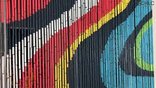 [Review] Color Art Bamboo Beaded Curtain for Doorway, Window, Closet| Beaded Door Curtain