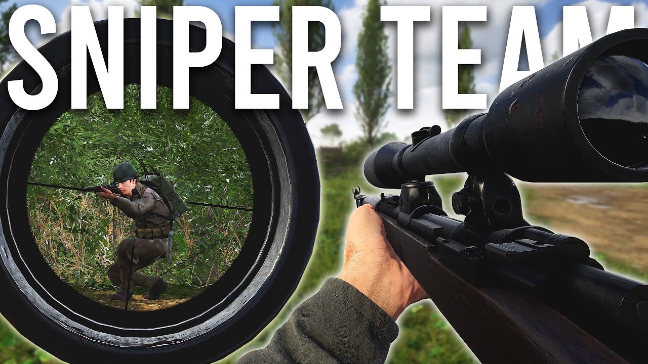 World War 2 Sniper Team ( Hell Let Loose )