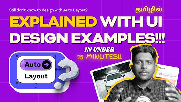 Ultimate Guide for Auto layout in tamil | UXUI Design | #figma | Abishek | @tdsclub