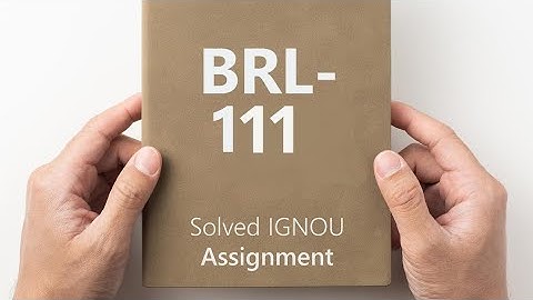 BRL-111 solved assignment 2024-25 || BRL-111 solved assignment 2025. BBA RETAIL