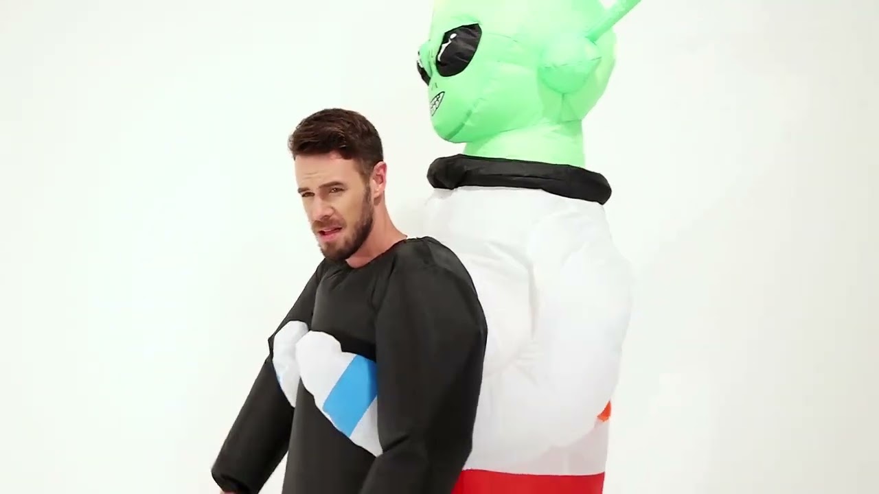 Hot Alien Inflatable Costumes Party Cosplay Sumo Funny Suit