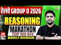 RRB Group D Reasoning Marathon class | Group D Reasoning Practice Set |Group D Reasoning Chandan sir