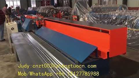 Suspended ceiling Tee grid full automatic roll forming machine