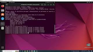 Crear grupos y usuarios desde la terminal (UBUNTU)