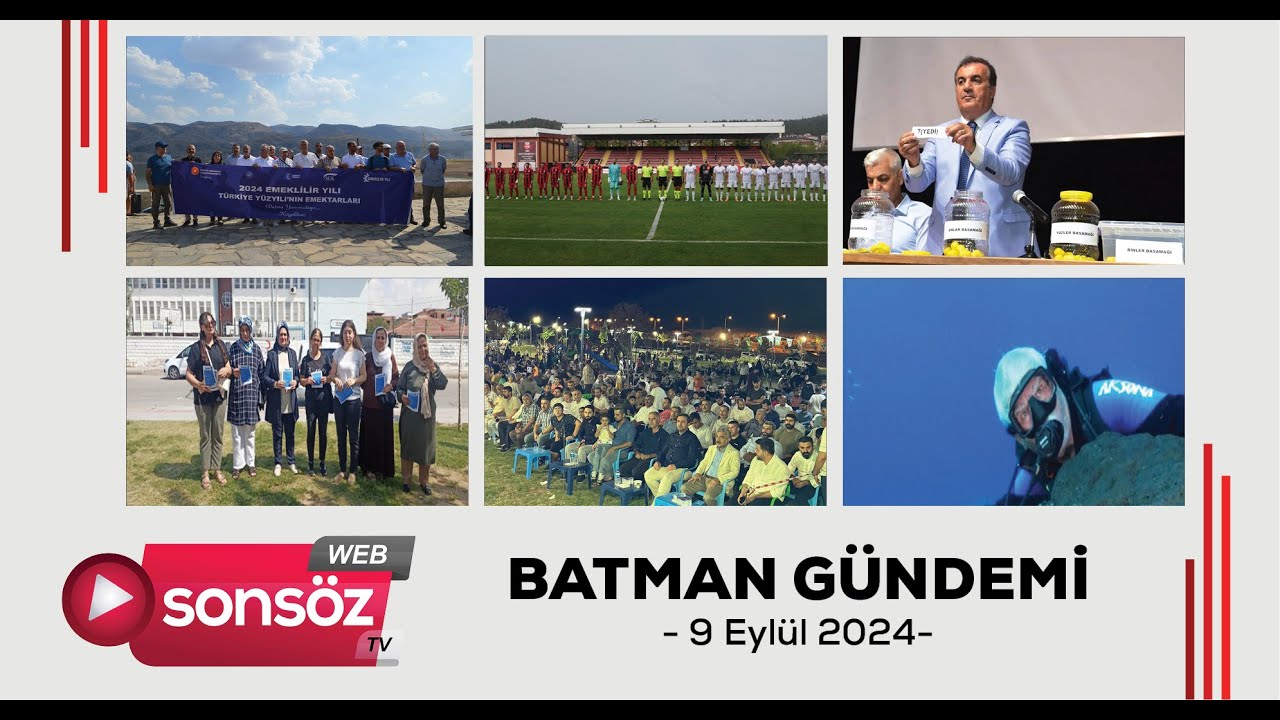 Batman G&uuml;ndemi 9 Eyl&uuml;l 2024