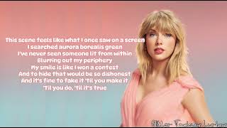 Taylor Swift- Snow On The Beach feat. Lana Del Ray lyrics\\ Glitter Tacious Lyrics
