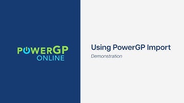 PowerGP Import Demonstration