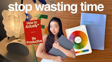 How to *ACTUALLY* be productive without burning out | 7 simple tips that reset my focus and workflow