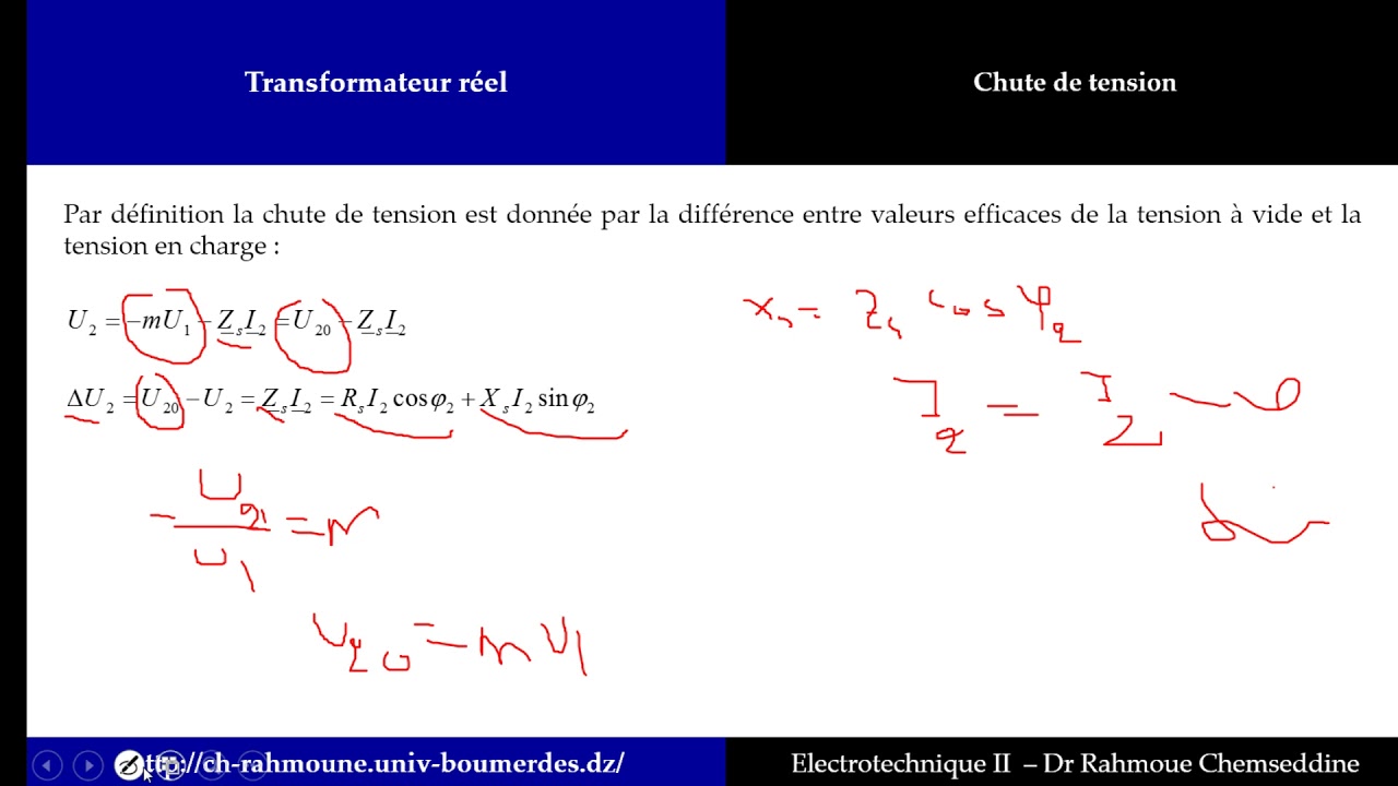 Transformateur Monophasé (11), Chute de tension 1 YouTube — free download