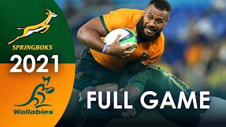 RUGBY CHAMPIONSHIP CLASSIC | 2021 South Africa v Australia | Gold Coast