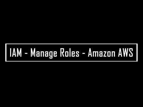 IAM - Manage