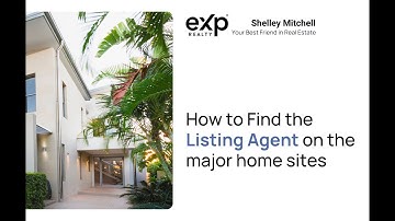 How to find a listing agent on zillow, trulia, redfin, realtor and homes