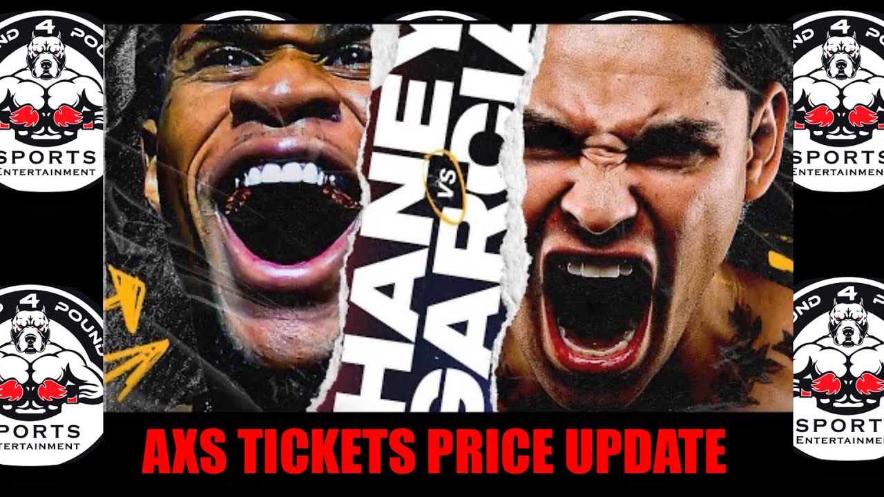DEVIN HANEY VS RYAN GARCIA AXS TICKET PRICES UPDATE - YouTube