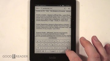 How to use the Internet on the Amazon Kindle Voyage