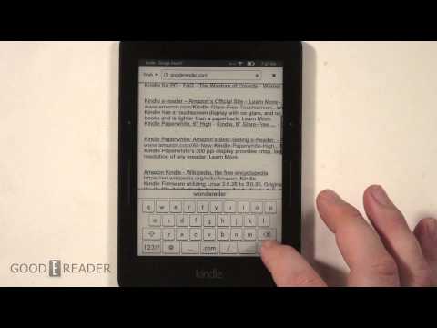 How to use the Internet on the Amazon Kindle Voyage