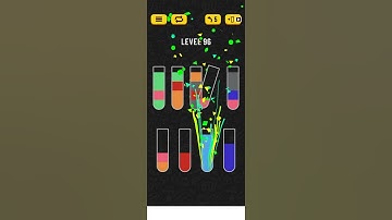 Water sort puzzle level 96 #shorts solution by GudduTheGamer | subscribe for more ❤️