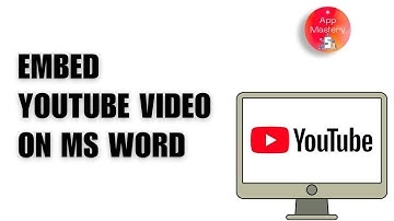 How to Link or Embed YouTube Video into Word Document