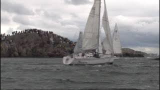Tjörn Runt 2009 Dehler 29 Incidenten vid Klädesholmen i sin helhet
