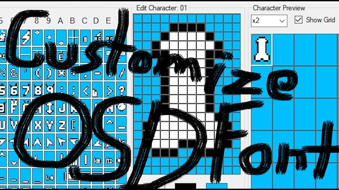 How to customize OSD Font for FPV drones that use Betaflight [HashFPV ...