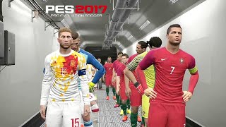 Download lagu PES 2017 - Portugal vs Spain | European Cup Final | Gameplay PC